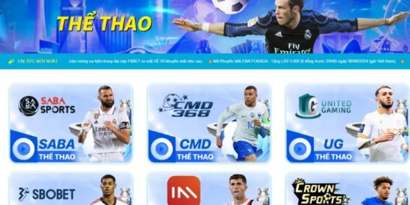 Trải nghiệm thế giới thể thao đa dạng chỉ có tại F8BET